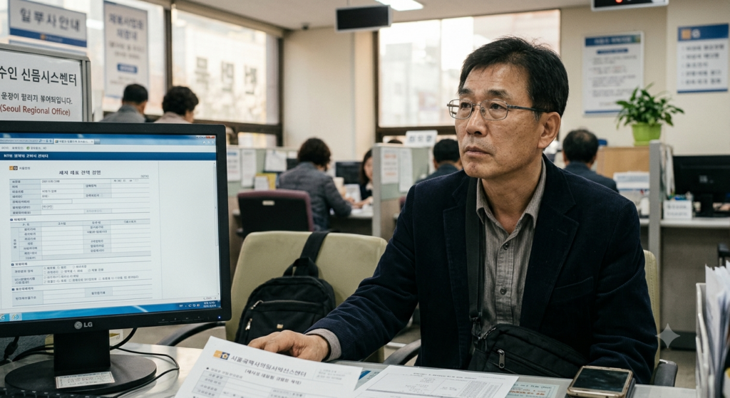 개인사업자 환급금 조회