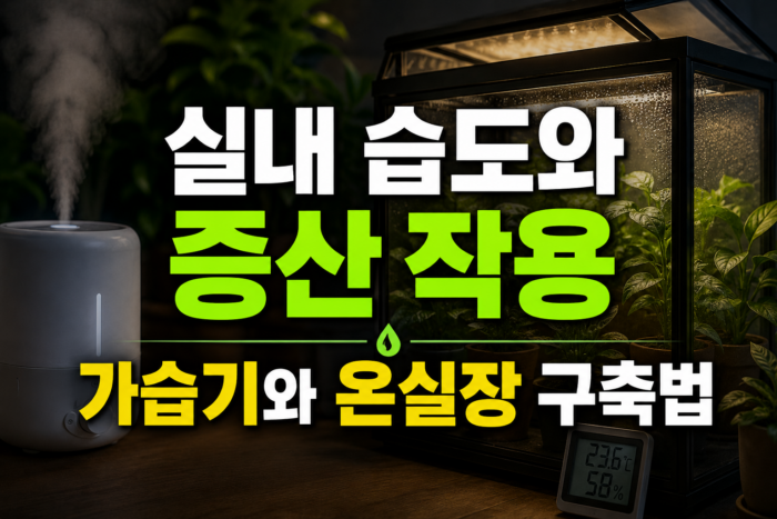 실내 습도와 가습기 활용법