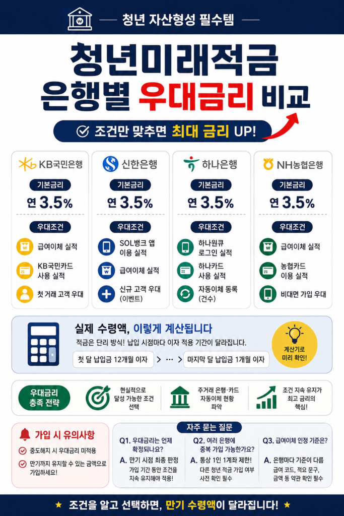 청년 자산형성 필수템 가이드