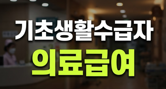 기초생활수급자 의료급여