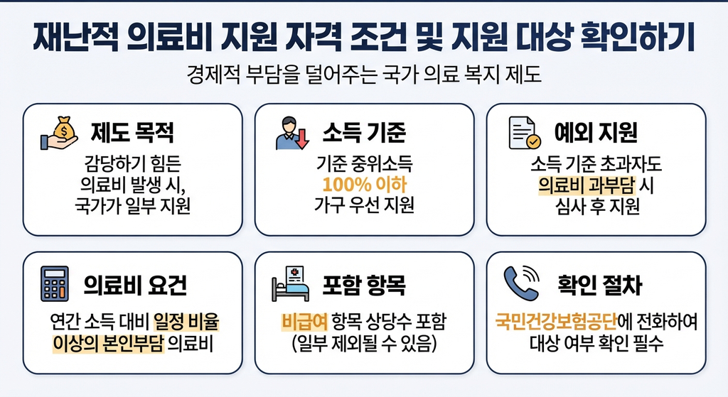 재난적 의료비 지원